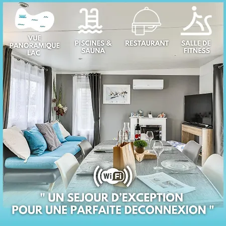 Le Refuge Du - Sejour D'exception Avec Vue Imprenable Sur Le - Piscines Sauna Salle Fitness Bibliotheque Restaurant - 10min Des Sables D'olonne