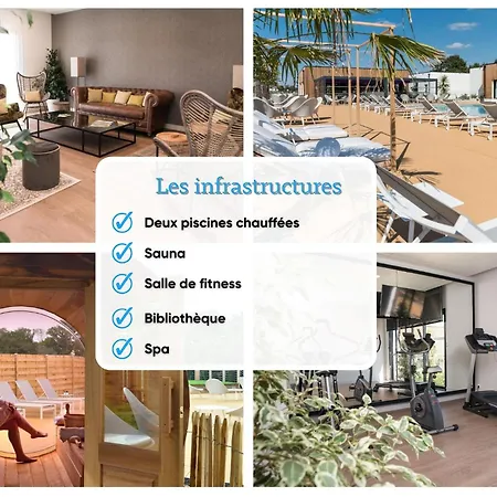 Le Refuge Du - Sejour D'exception Avec Vue Imprenable Sur Le - Piscines Sauna Salle Fitness Bibliotheque Restaurant - 10min Des Sables D'olonne Campsite
