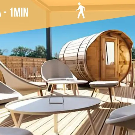 Campsite Le Refuge Du - Sejour D'exception Avec Vue Imprenable Sur Le - Piscines Sauna Salle Fitness Bibliotheque Restaurant - 10min Des Sables D'olonne *