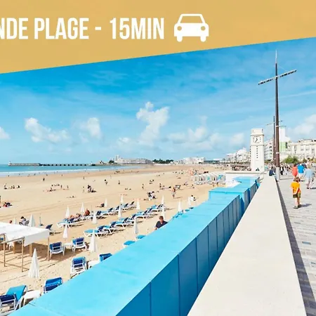 Le Refuge Du - Sejour D'exception Avec Vue Imprenable Sur Le - Piscines Sauna Salle Fitness Bibliotheque Restaurant - 10min Des Sables D'olonne * Sainte-Foy (Vendee)