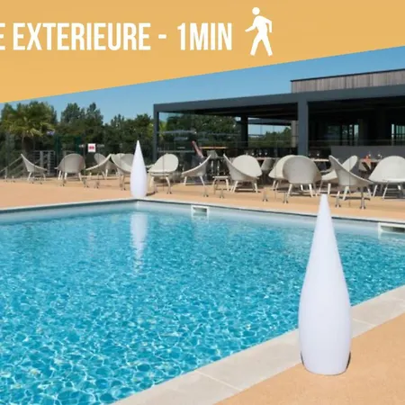 Le Refuge Du - Sejour D'exception Avec Vue Imprenable Sur Le - Piscines Sauna Salle Fitness Bibliotheque Restaurant - 10min Des Sables D'olonne Campsite *