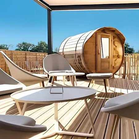 营地 Le Refuge Du - Sejour D'exception Avec Vue Imprenable Sur Le - Piscines Sauna Salle Fitness Bibliotheque Restaurant - 10min Des Sables D'olonne Sainte-Foy (Vendee)